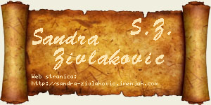 Sandra Zivlaković vizit kartica